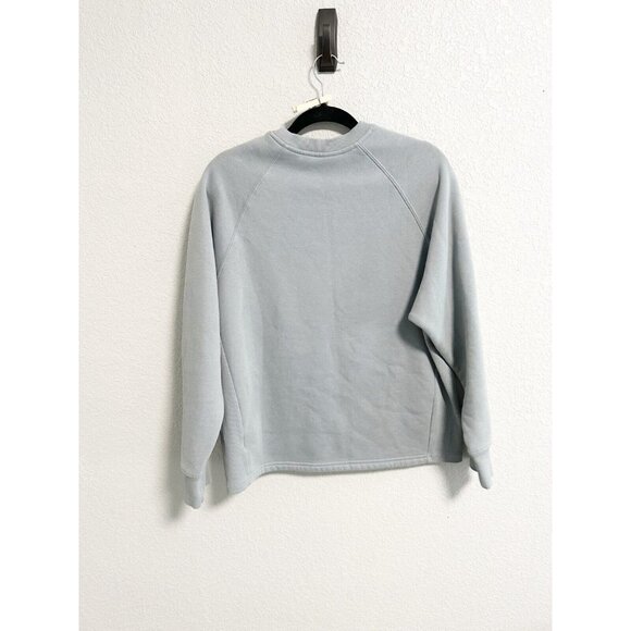Vuori Restore Oversized Blue/Gray Women's Sweatshirt - Picture 3 of 8